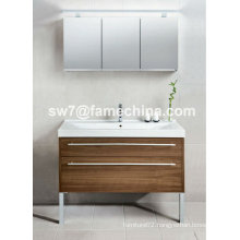 2013 Hot Sale Floor Standing Mirrored Bathroom Cabinet